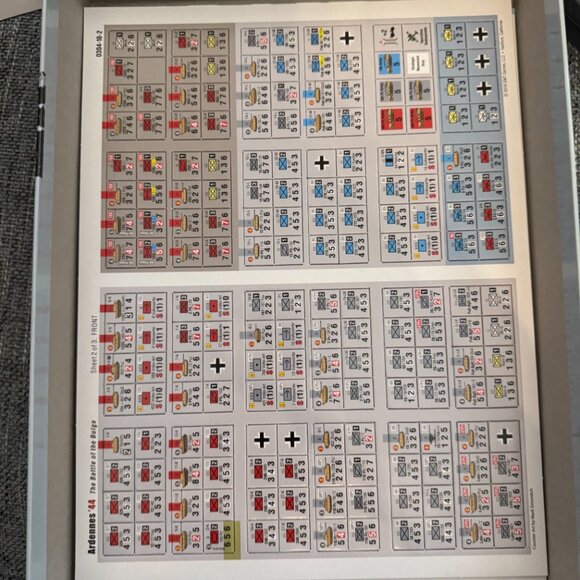 Ardennes '44: The Battle of the Bulge (opened, unpunched) GMT Games - Picture 11 of 15